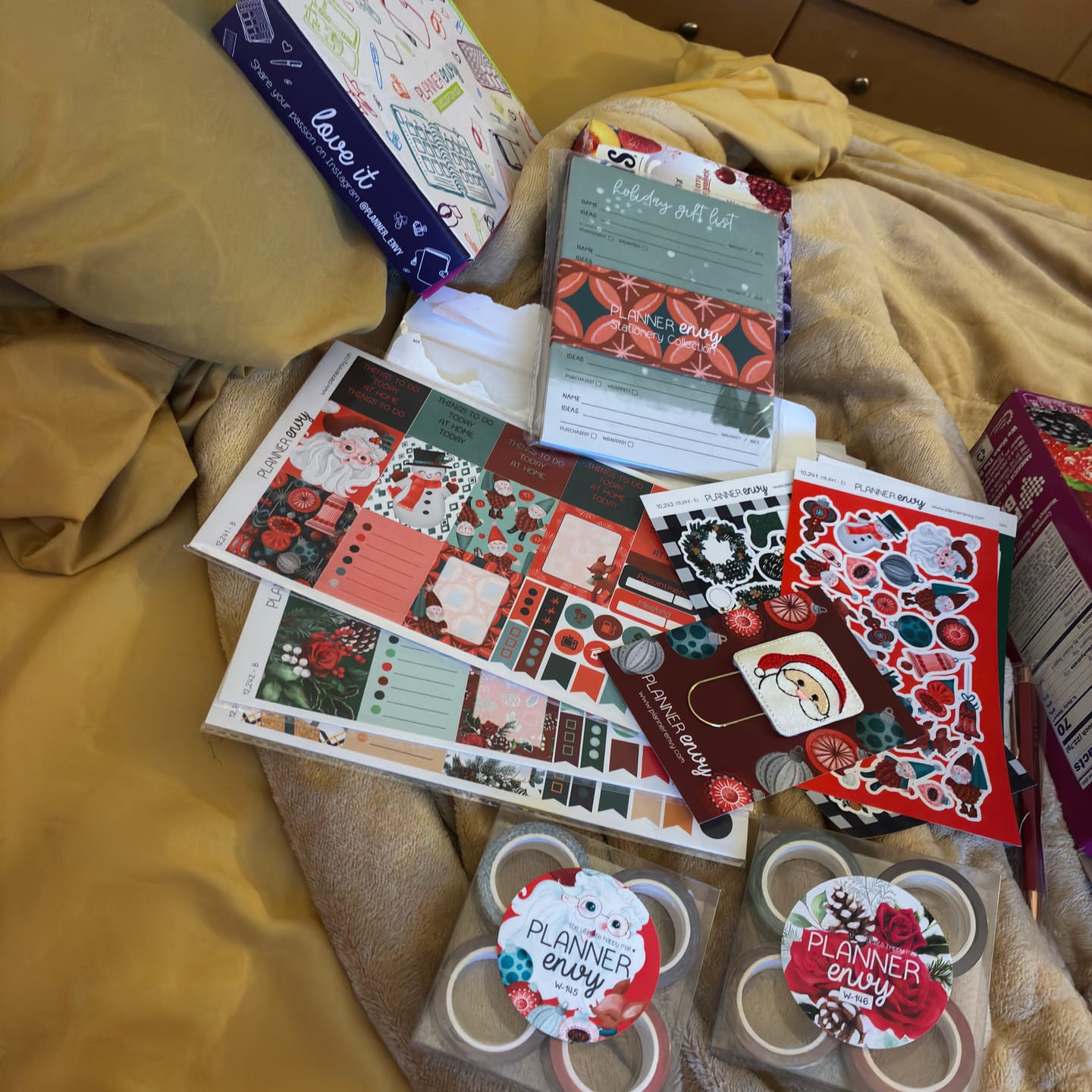 Customer photo review of Planner Sticker & Accessory Subscription + 2 Sets Washi/Month - #SUB003 - Sign up by the 20th to get the next box!