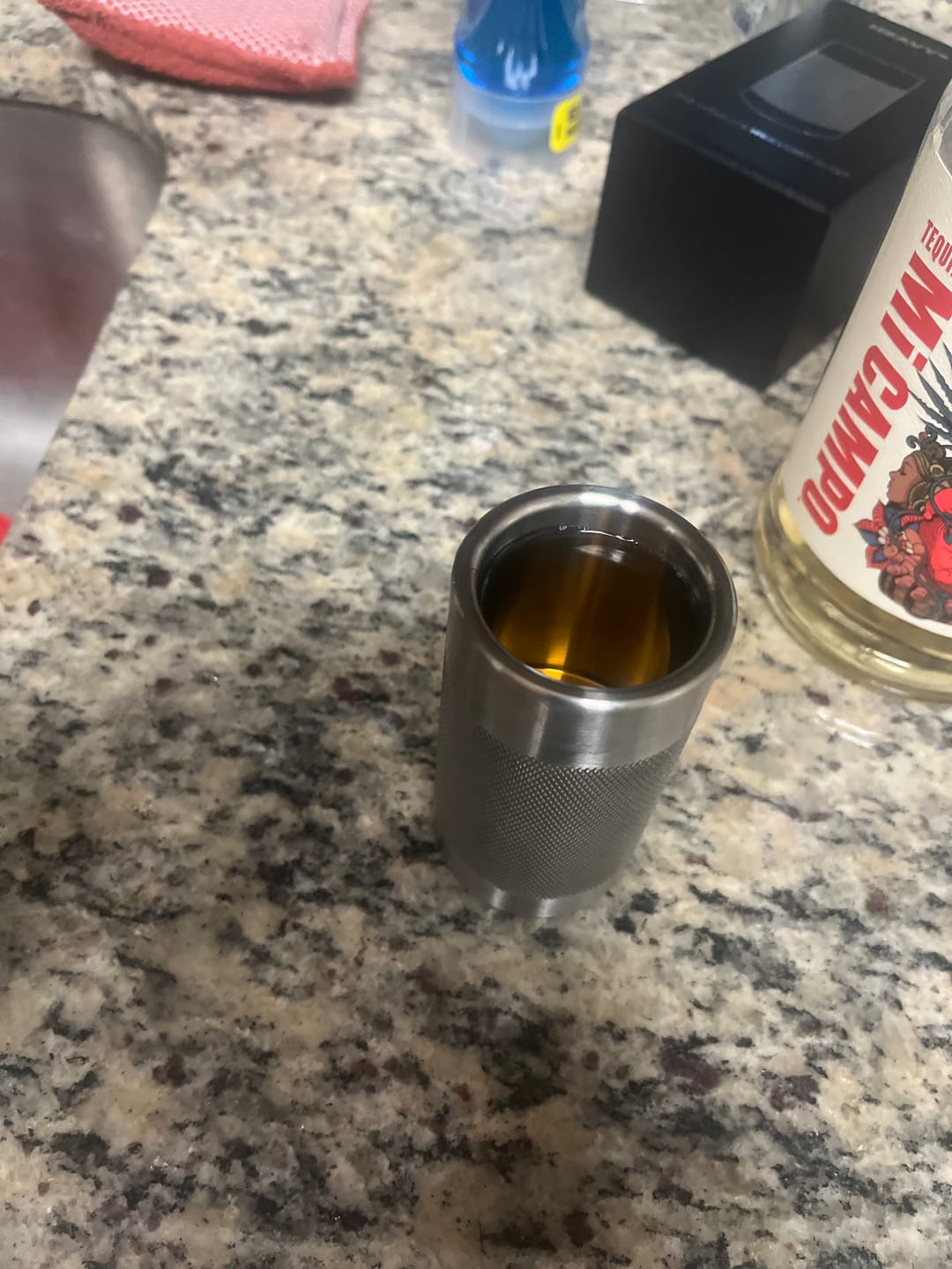 Customer photo review of 1lb HEAVY* Shot | 3.5oz Weighted Shot Glass