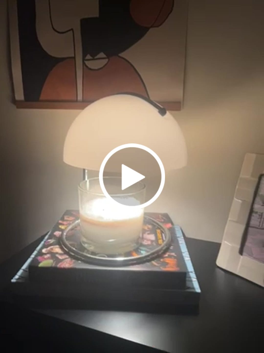 Customer video review of Curva Candle Warmer Lamp
