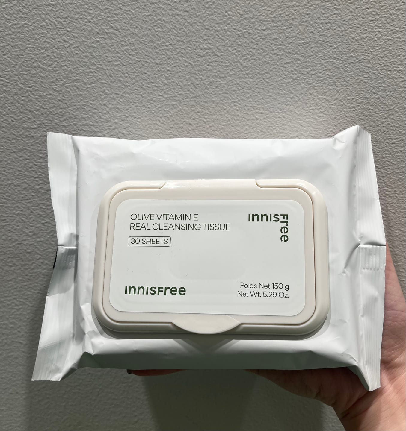 Customer photo review of オリーブ　ビタミンE　リアル　クレンジングシート