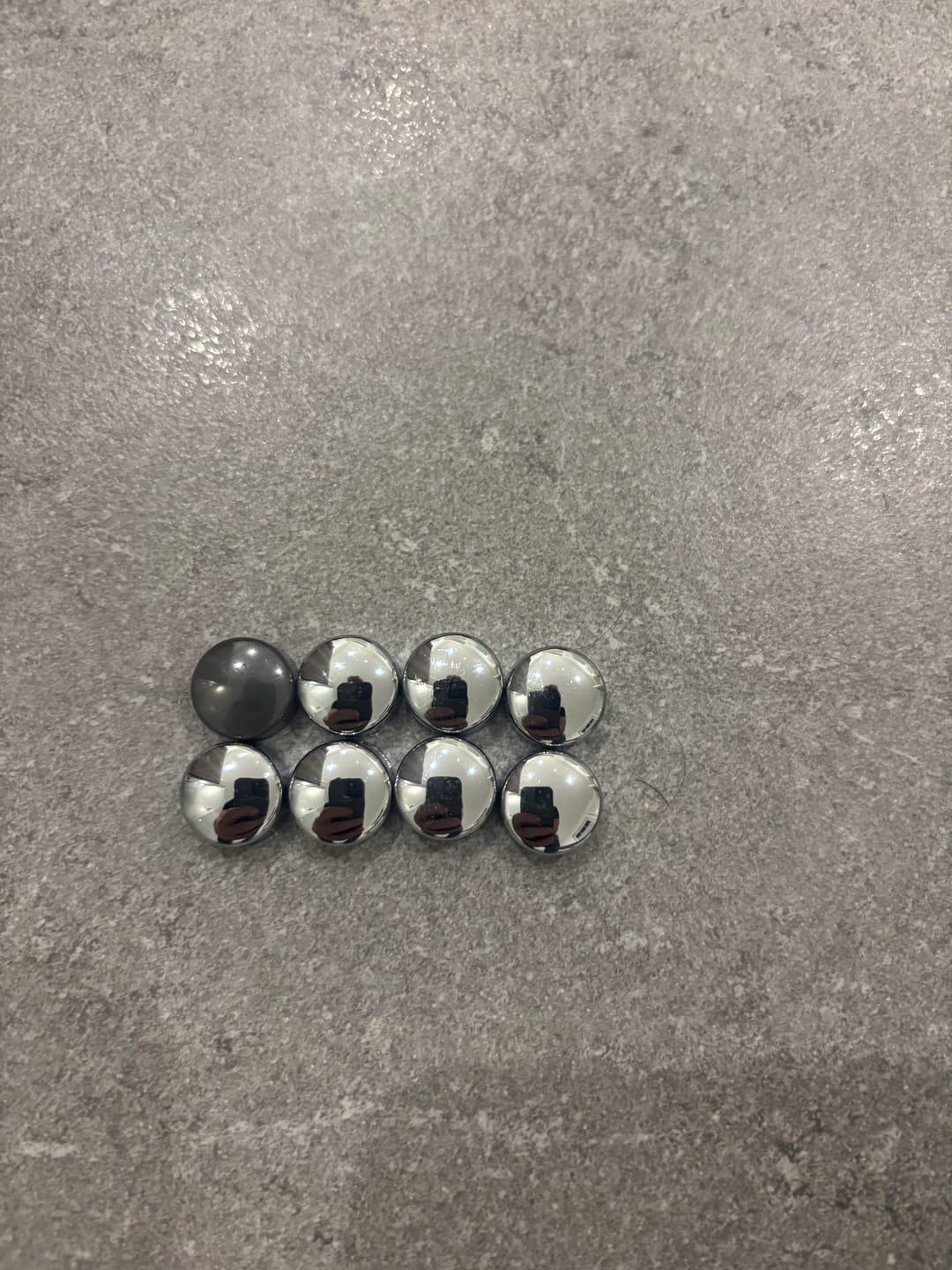 Customer photo review of Duschtür Nische mit Pendeltür, Duschkabine Nischentür Dusche - Satiniertes Glas