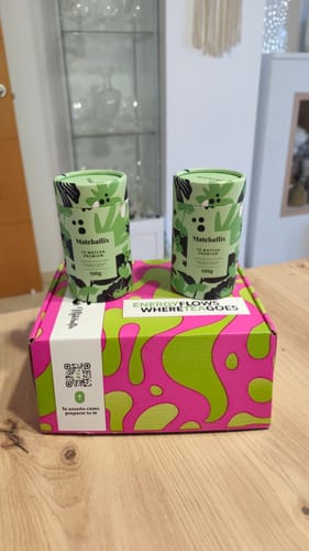 Customer photo review of Té Matcha Premium 100%