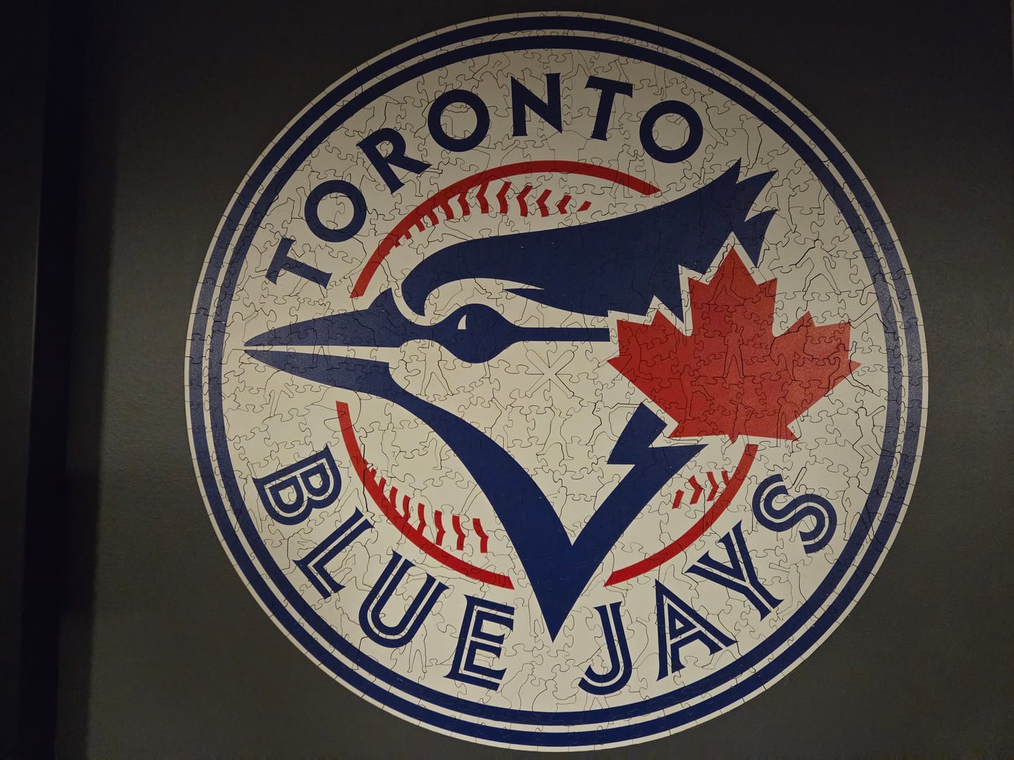 Customer photo review of Toronto Blue Jays™ - Wooden Puzzle