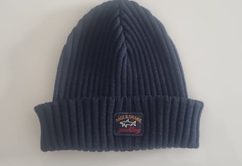 Customer photo review of Bonnet Laine Côtelée