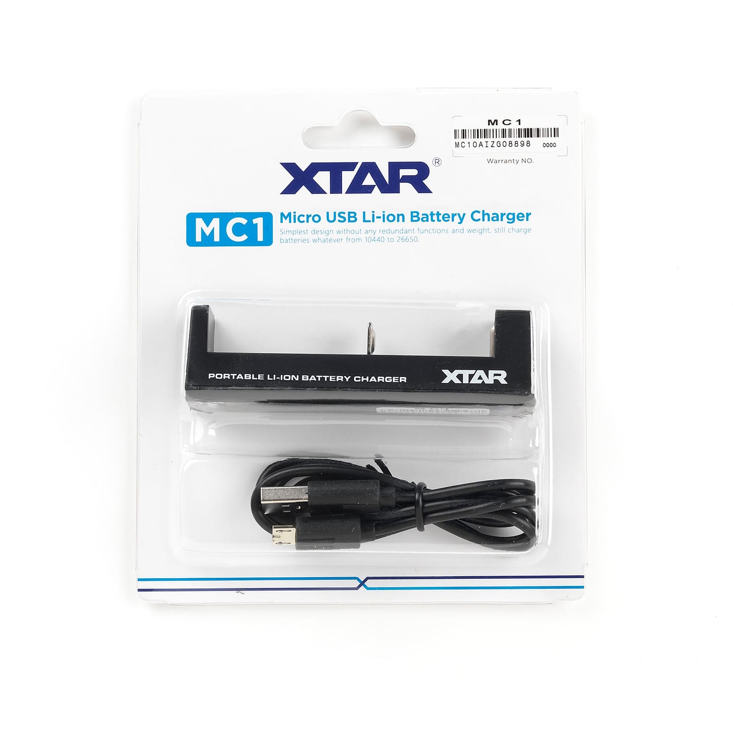 Customer photo review of XTAR MC1 1 Bay USB Battery Charger