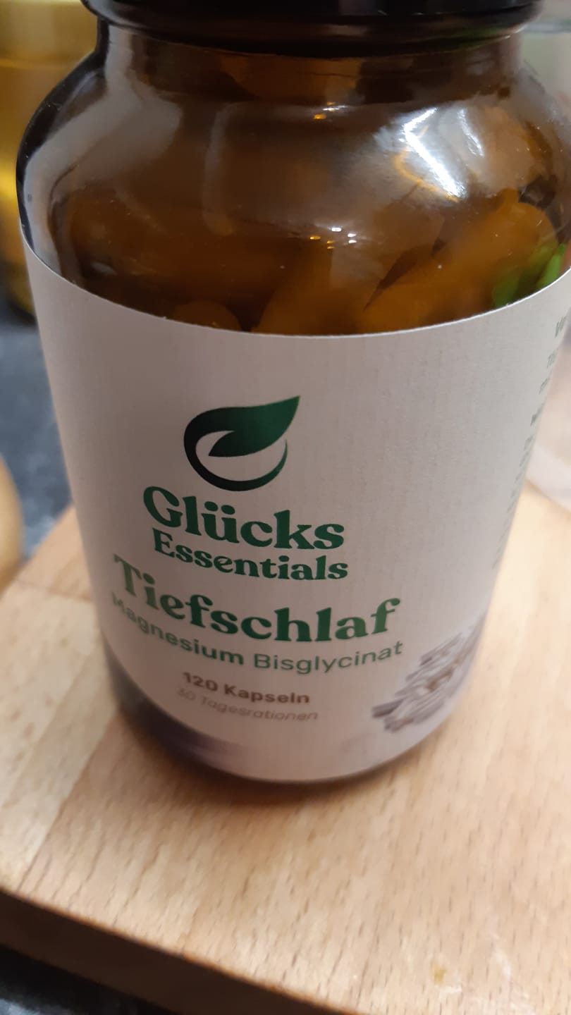 Customer photo review of Tiefschlaf - Magnesium Bisglycinat - 120 Kapseln - 40 Tagesrationen