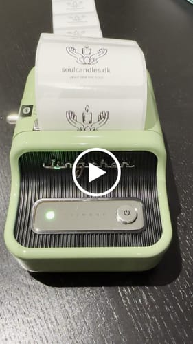 Customer video review of NIIMBOT B21 Bluetooth Thermal Label Printer, Efficient for Home, Office, Business