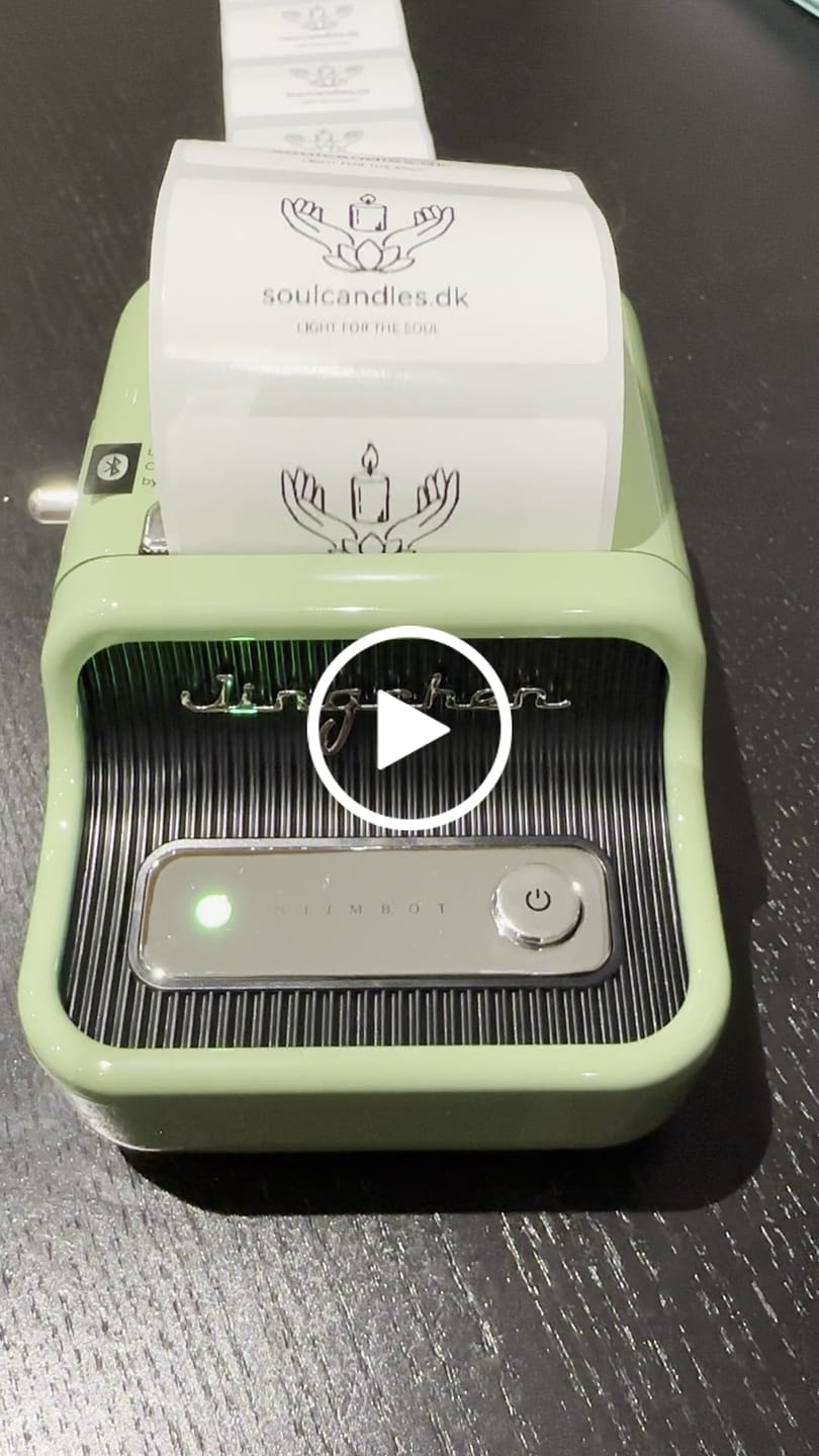 Customer video review of NIIMBOT B21 Bluetooth Thermal Label Printer, Efficient for Home, Office, Business