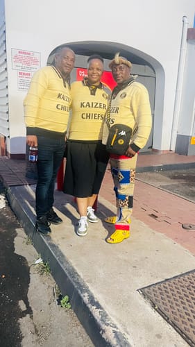 Customer photo review of Kaizer Chiefs Long Sleeve Knitted Jersey-Butter