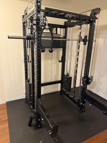 Customer photo review of ANUBIS™-2.0 Ultimate Smith Machine Functional Trainer With Dual Weight Stacks