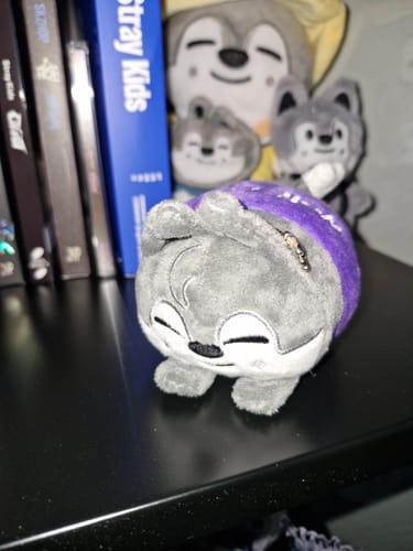 Customer photo review of STAY THE VICTORY Keychain Doll