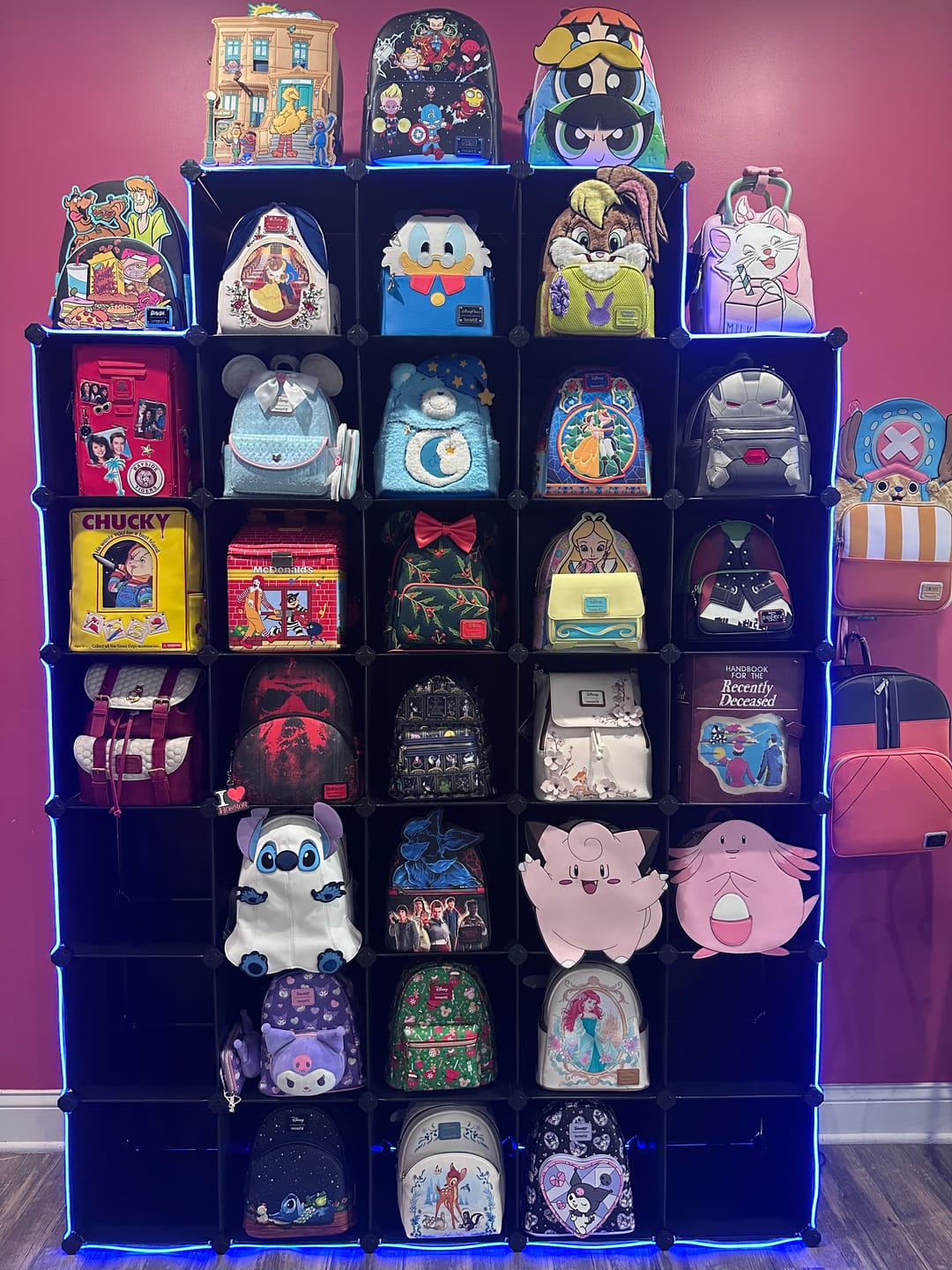 Customer photo review of Loungefly Mini Backpack Mystery Box