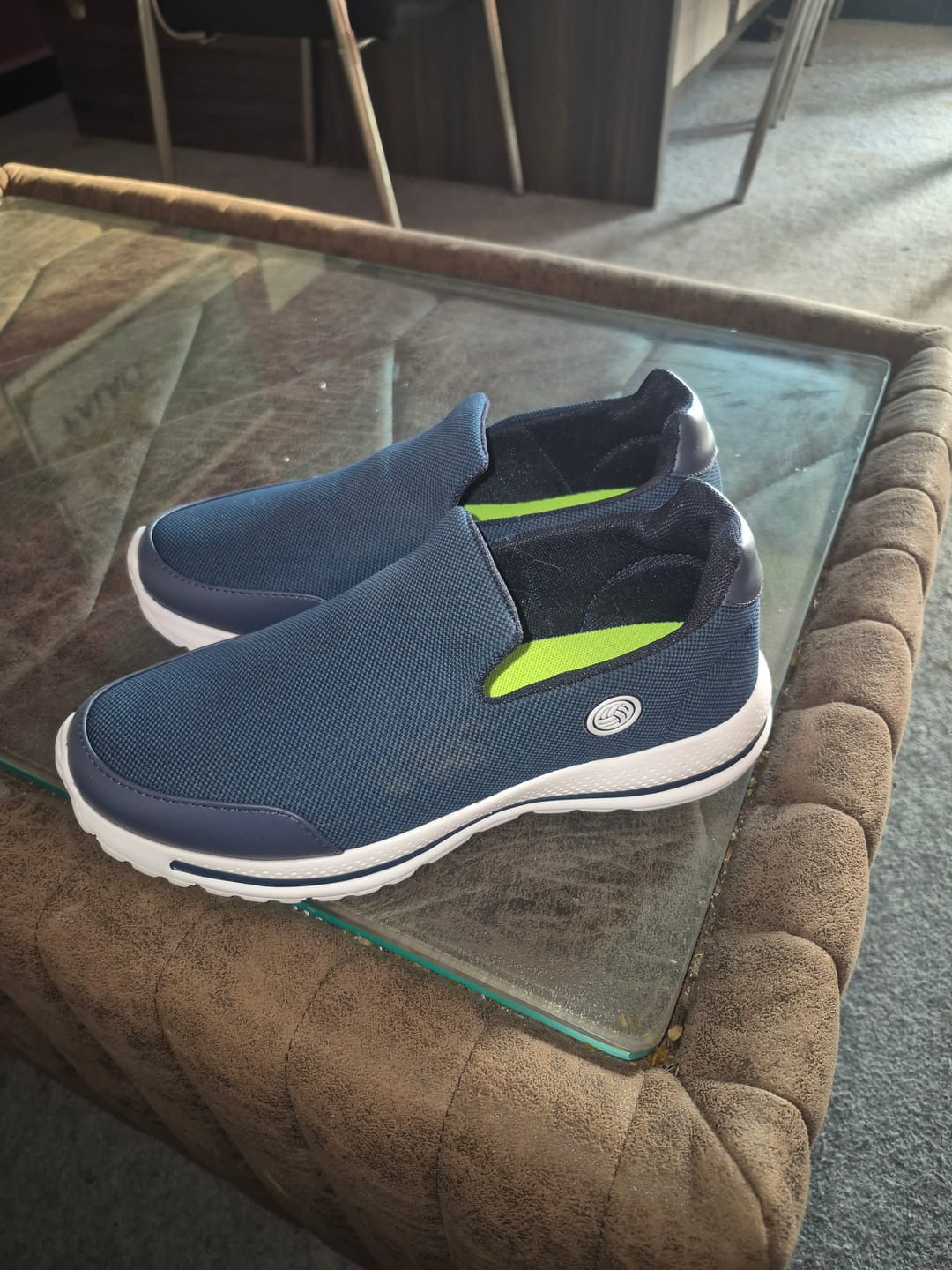 Customer photo review of Bacca Bucci Men's Comfortable Lightweight Walking Shoes