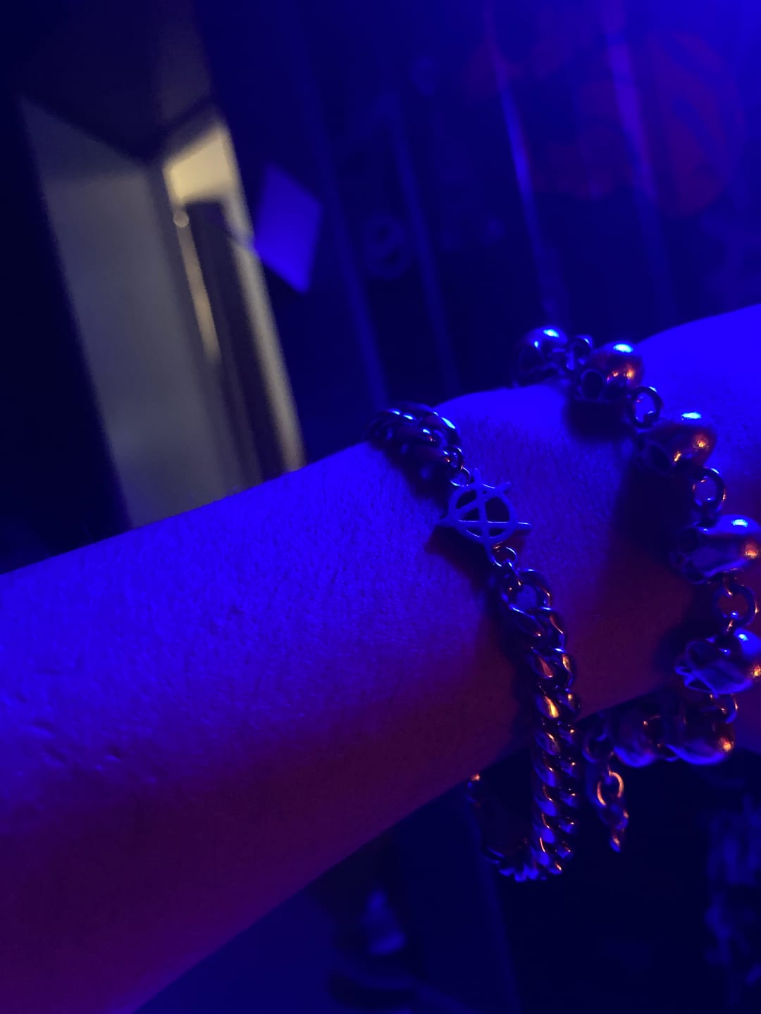 Customer photo review of ANARCHY CUBAN BRACELET