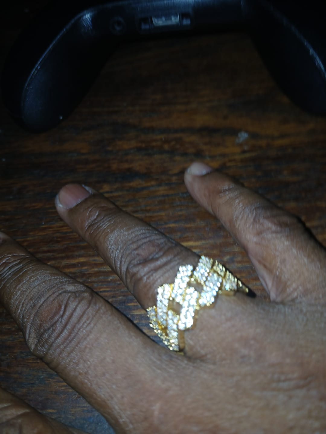 Customer photo review of 13mm Cuban Chain + Bracelet - Gold