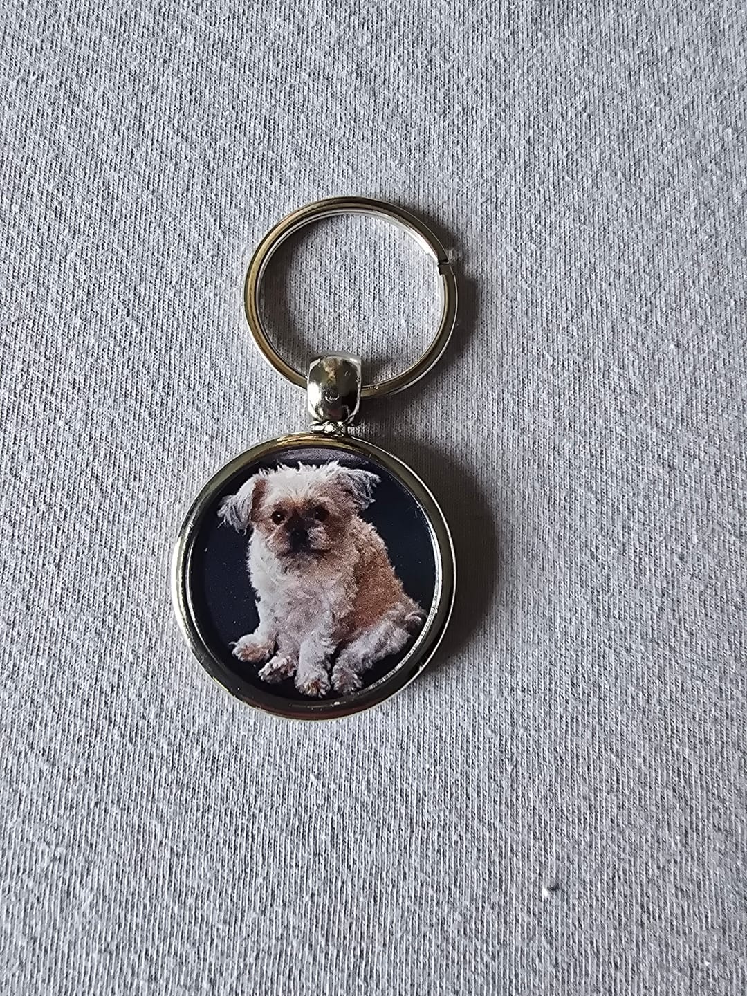 Customer photo review of Schlüsselanhänger mit Hundefoto