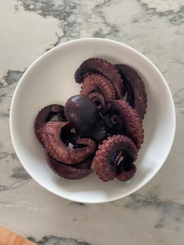 Customer photo review of Octopus Wild Caught Whole Frozen