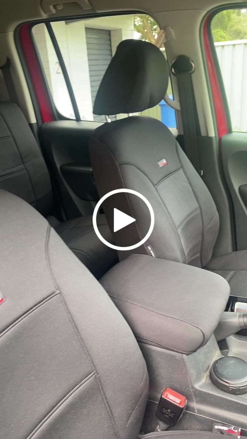 Customer video review of Sharkskin Seat Covers for Volkswagen Amarok 2H Dual Cab (Feb/2011- May/2023)