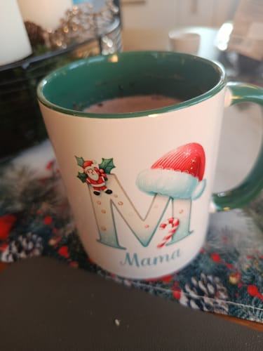 Customer photo review of Tasse Personalisiert - Weihnachtstasse 2