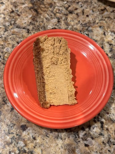 Customer photo review of Seasonal Cheesecake - Pumpkin