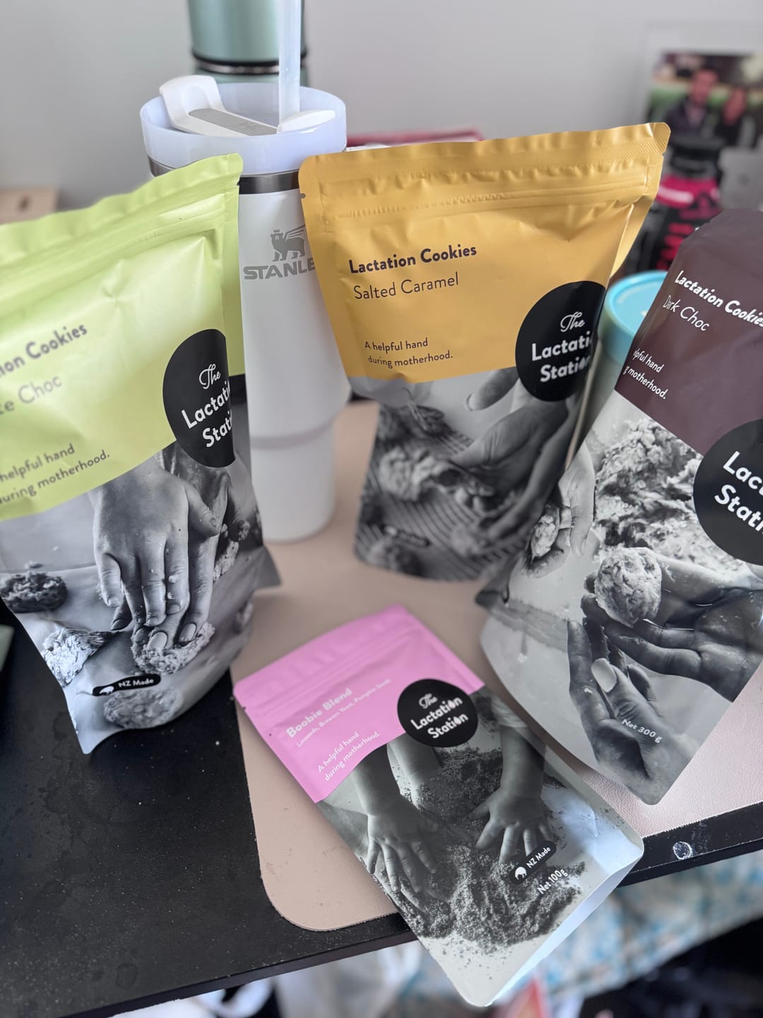 Customer photo review of Salted Caramel Lactation Cookies