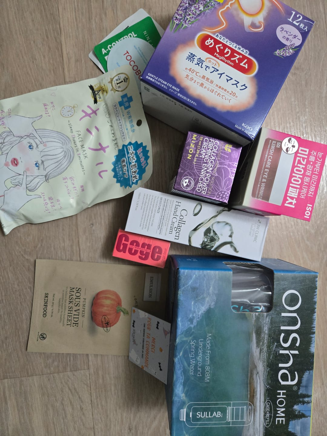 Customer photo review of Kao - Masques chauffants MegRhythm pour les yeux