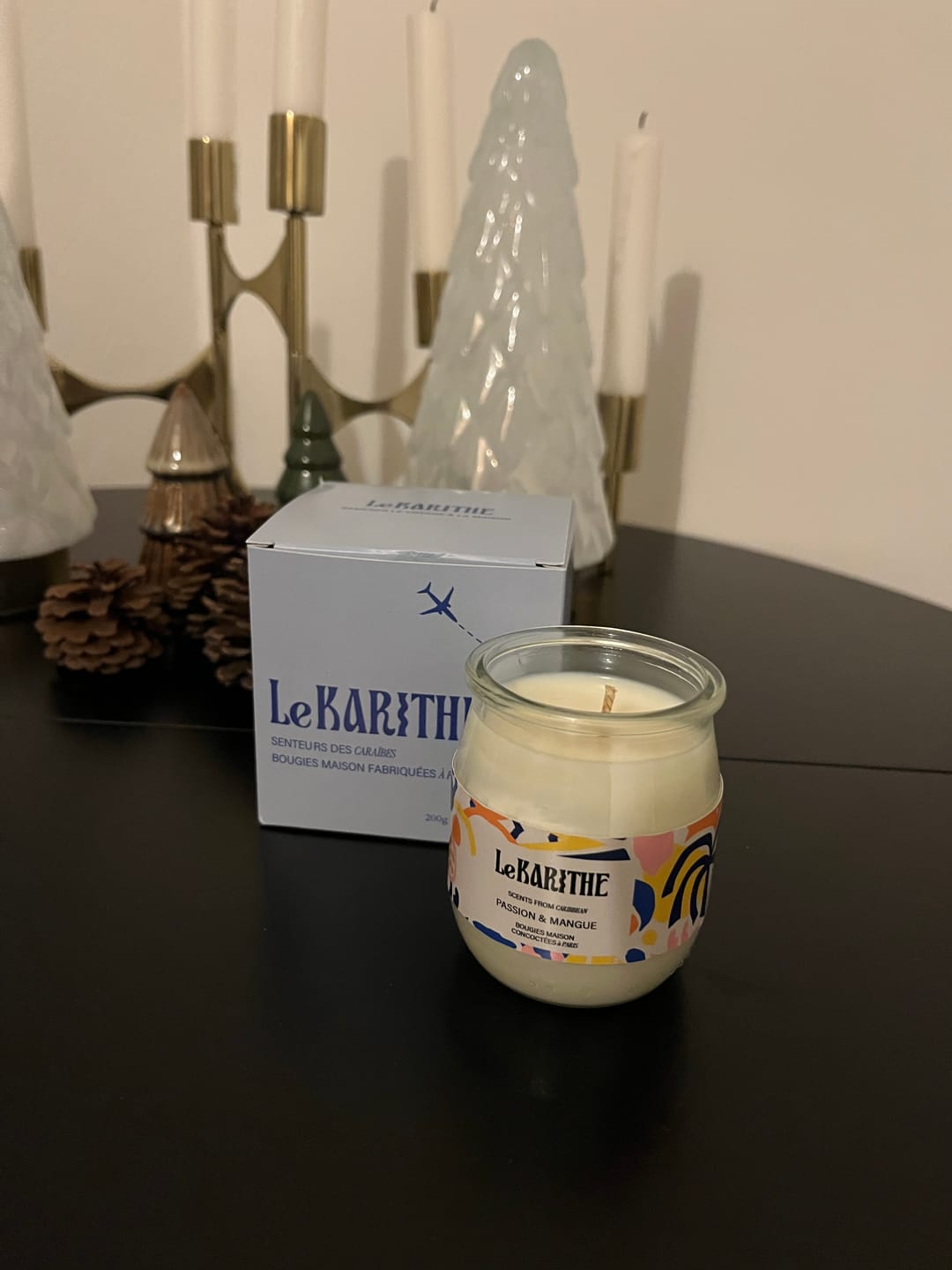 Customer photo review of Bougie Parfumée - Passion & Mangue