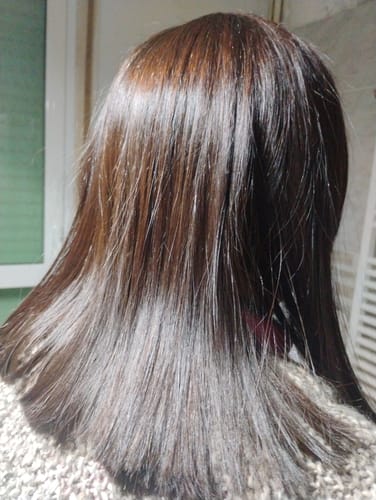 Customer photo review of ORGANIC LUXE - Alisamento Orgânico Brasileiro (Nova Versão Organic Liss)
