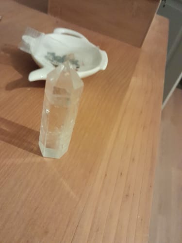 Customer photo review of Pointe cristal de roche taillée