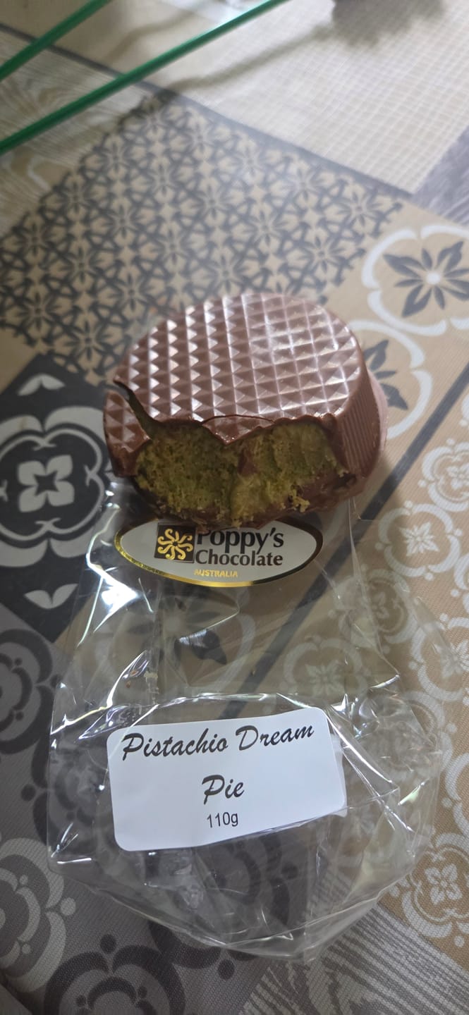 Customer photo review of LIMITED EDITION Pistachio Dream Pie