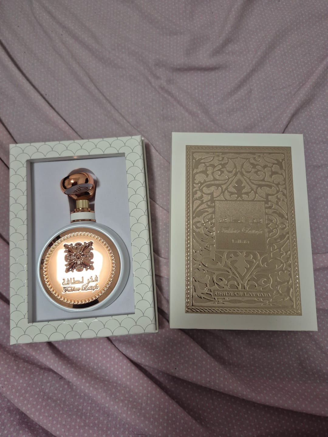 Customer photo review of PERFUME FAKHAR ROSE LATTAFA - 100 ML
