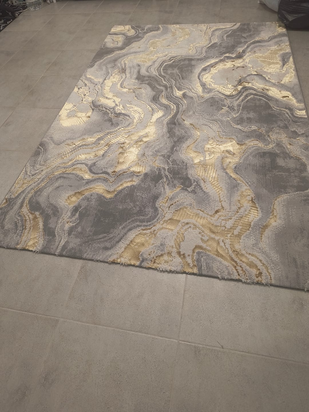 Customer photo review of Covor Royal River, Galben Gold, Living, Dormitor, Modern