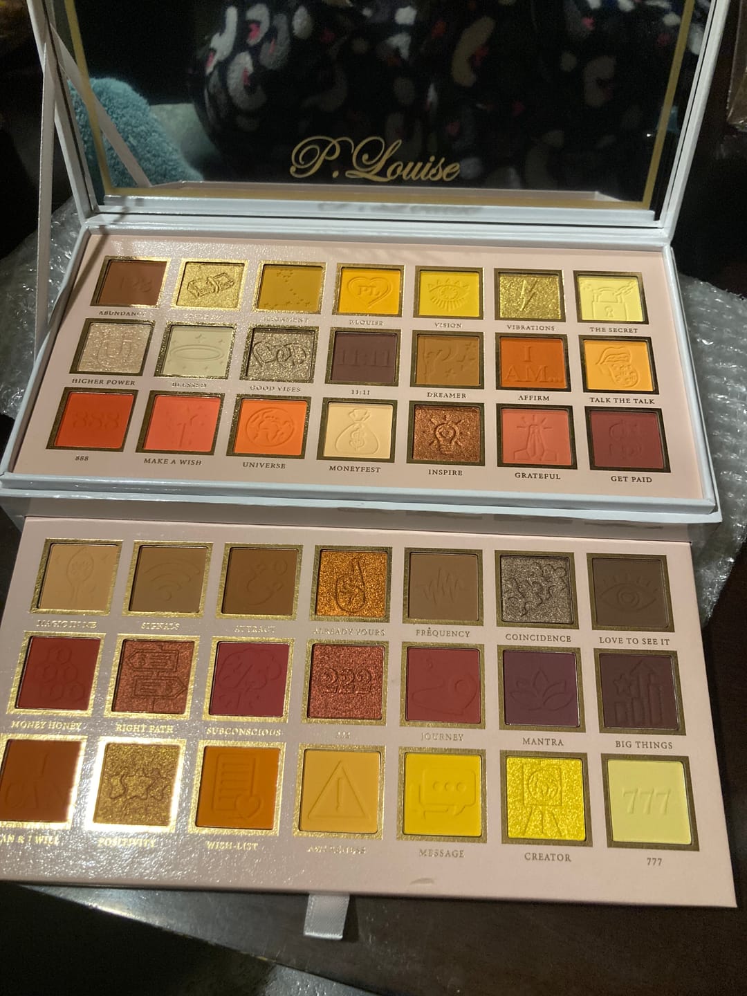Kundfotorecension av P.Louise All I See Is $igns 42 Pan Eyeshadow Palette