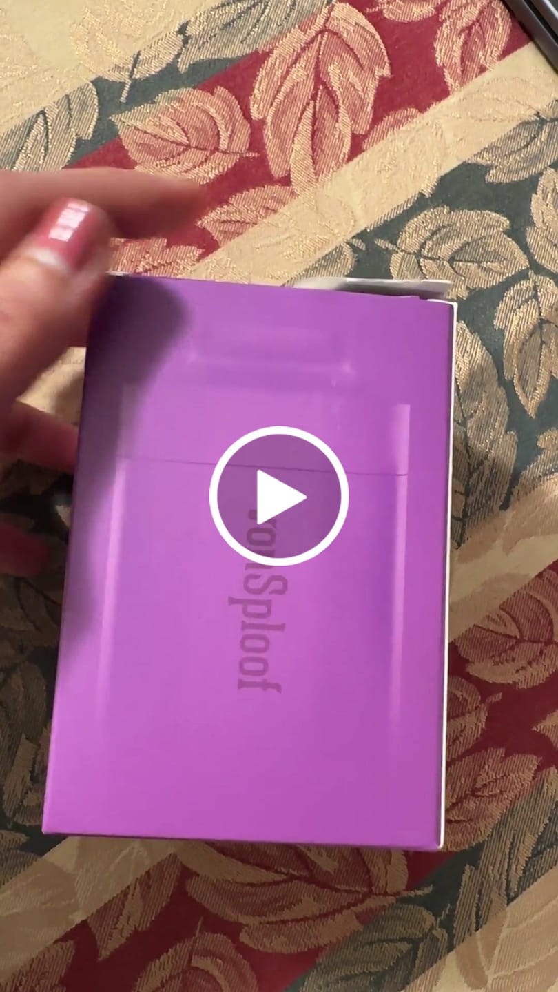 Customer video review of Purple vonSploof Personal Air Filter