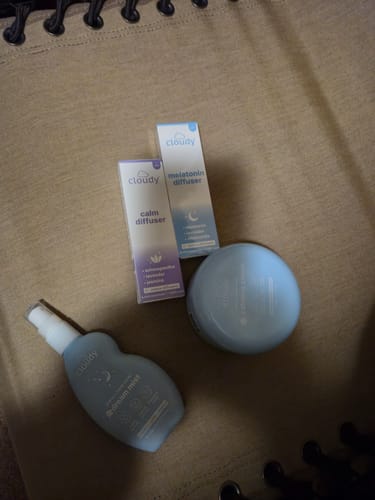 Customer photo review of Cloudy® Melatonin Portable Aroma Diffuser