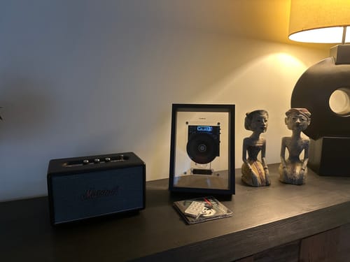 Customer photo review of M1 Music Frame CD Player