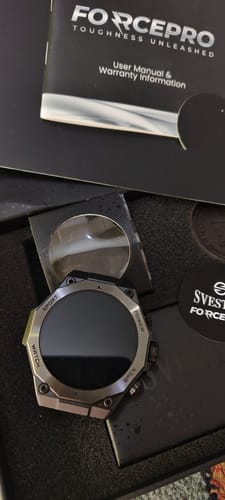 Customer photo review of ForcePro Chain Smartwatch + Silicon Strap
