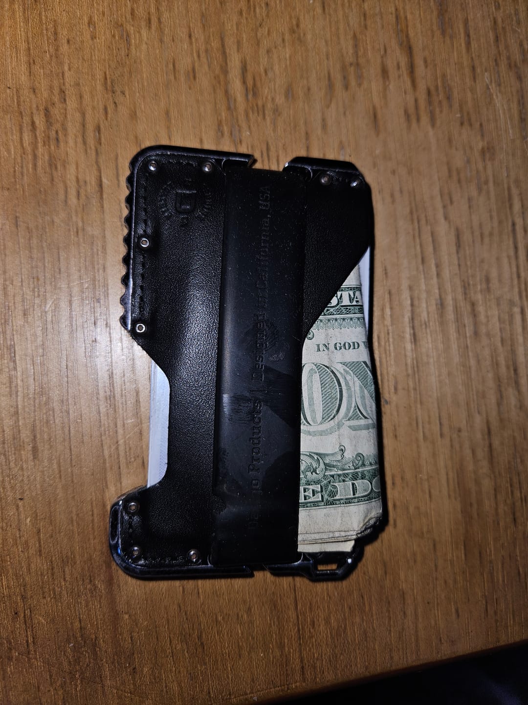 Customer photo review of LEATHER POCKETS