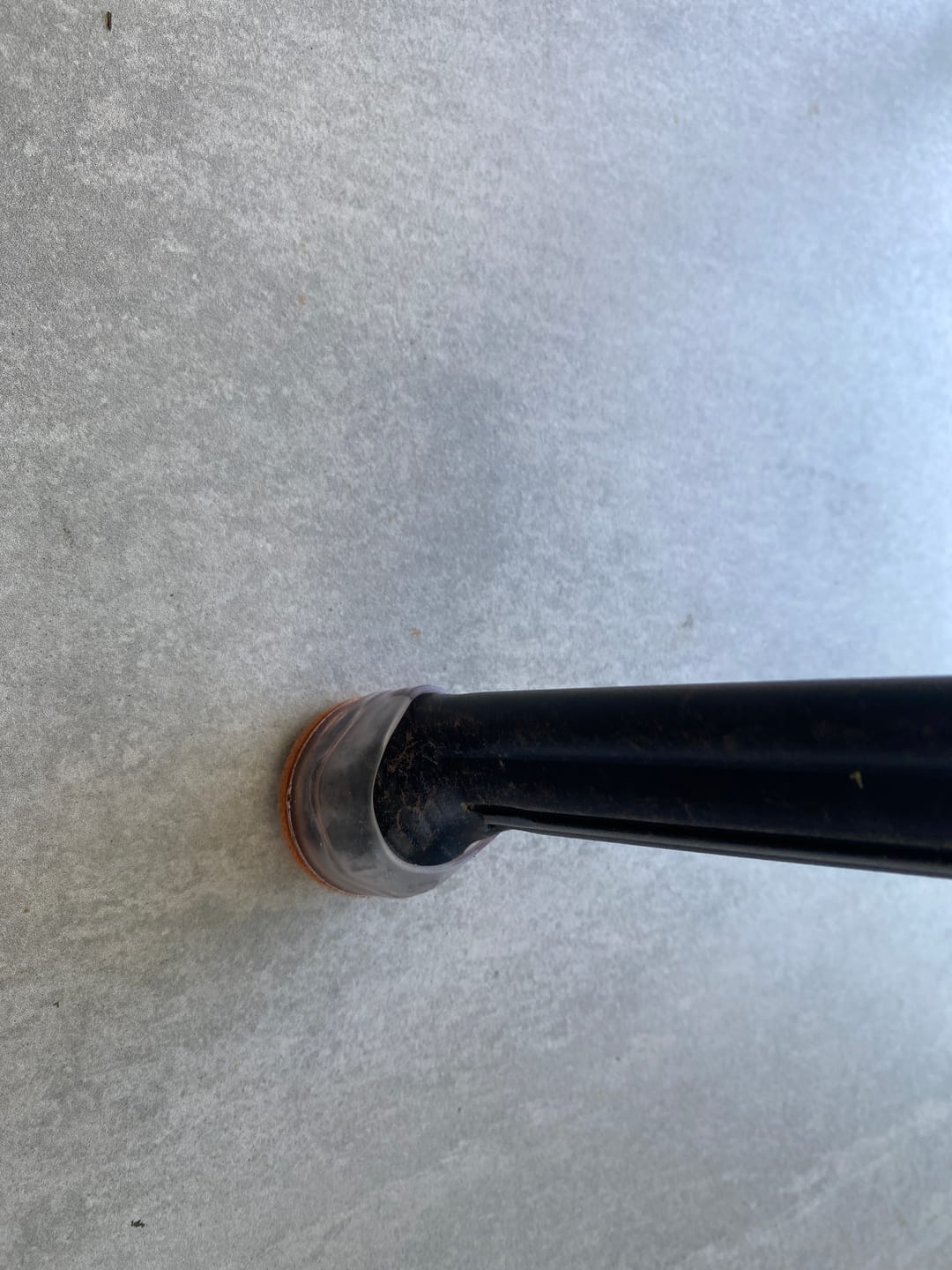 Customer photo review of Groovy Flex Silicone Felt Chair Leg Protectors | Stretchy Edition