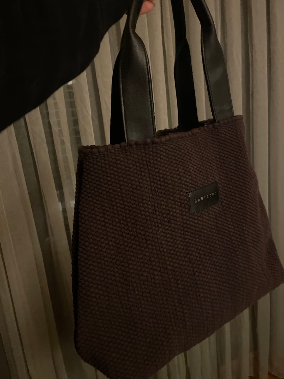 Customer photo review of Trinity Tote Bag - Brownie