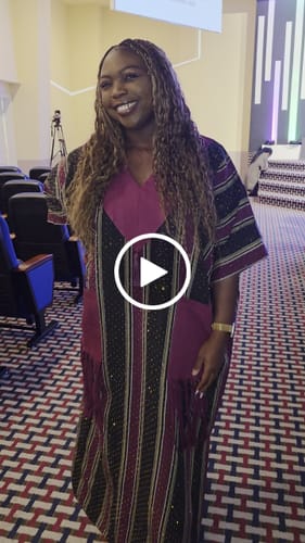 Ife review of Ayola Rhinestone Aso-Oke Kaftan | Magenta image 1 out of 1