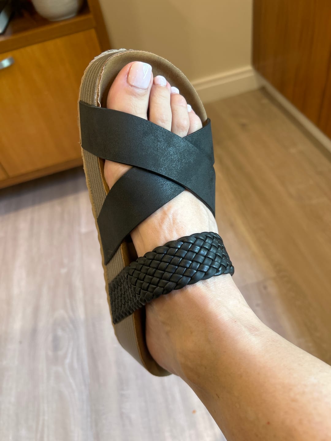 Customer photo review of Sienne Sandal - Black