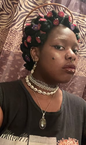 Customer photo review of Nefertiti’s Halo | Small