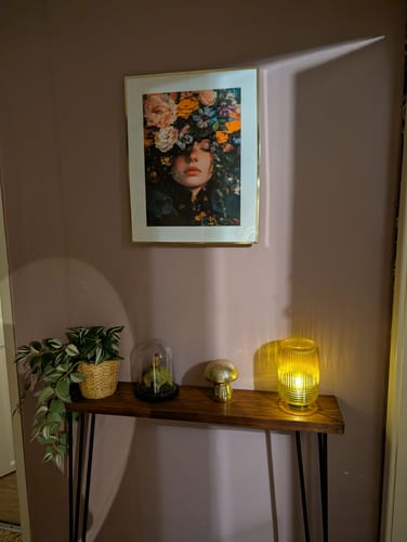Customer photo review of Victorian Flowers Print