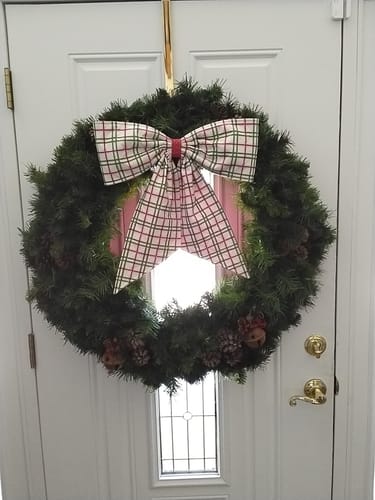 Customer photo review of Vintage Charm Bow - Plaid