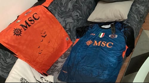 Customer photo review of MAGLIA NAPOLI AWAY 2025/26