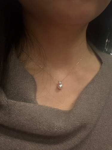 Customer photo review of Asymmetric Draped | Mink | Seamless Knit