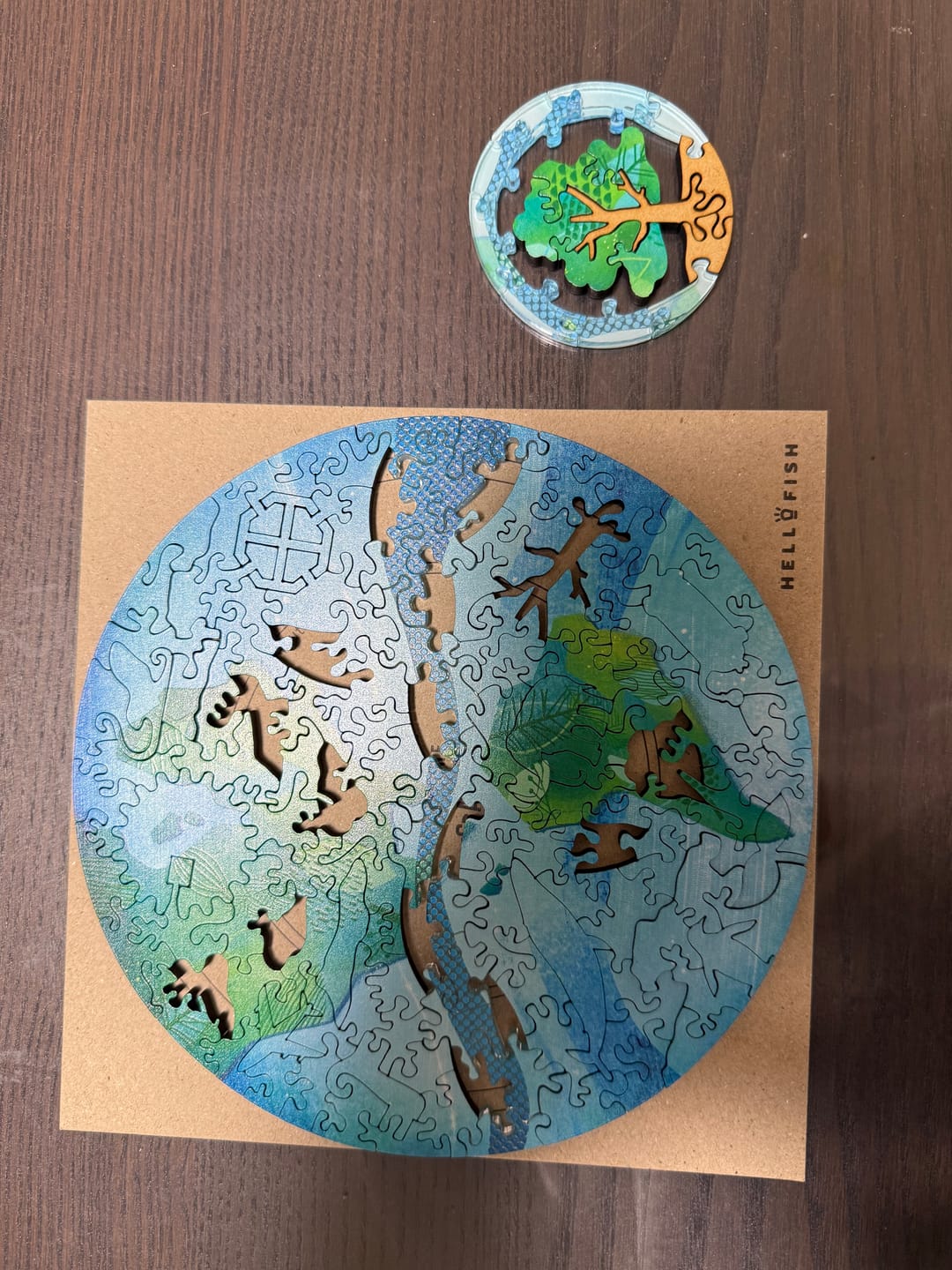 Customer photo review of 【予約販売】宇宙の破片 EARTH  地球と専用フレームセット
