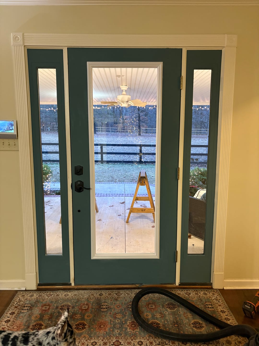 Customer photo review of Clear 1 Lite Glass and Frame Kit (Full Lite)