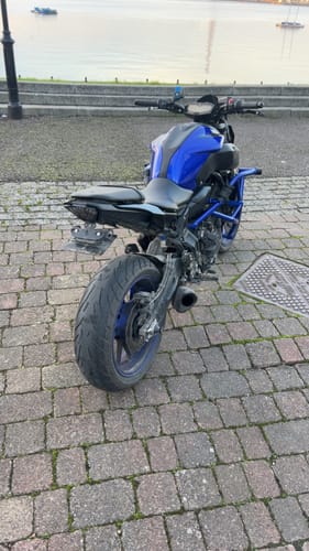 Customer photo review of Yamaha MT07 Integrated Rear Light